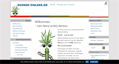 Desktop Screenshot of bionik-online.de