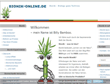 Tablet Screenshot of bionik-online.de